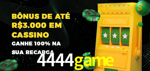 4444game melhor bônus de depósito